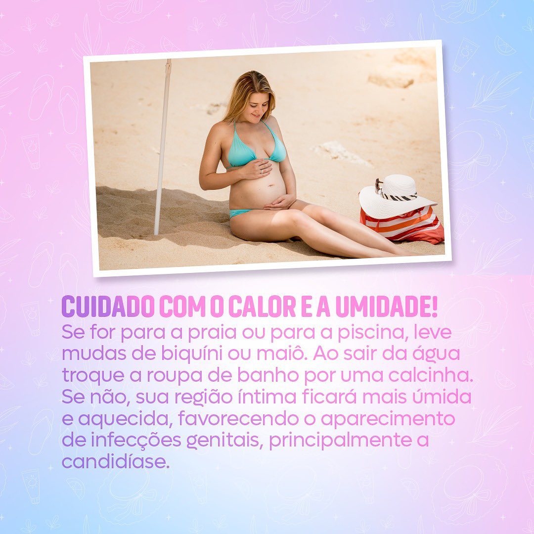 Gravidinhas ~esqueça de sua proteção nesse verão!