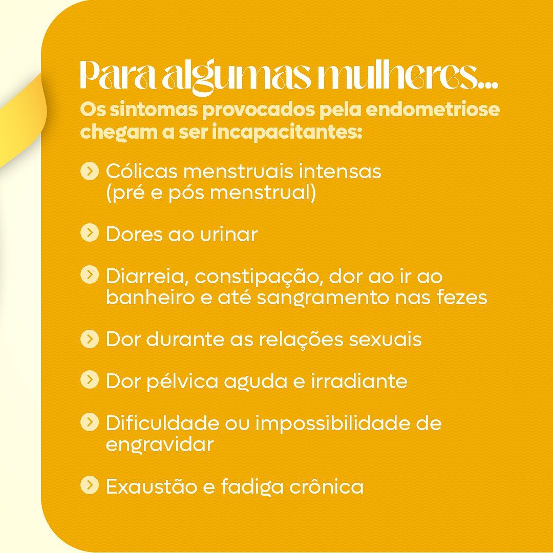 Vamos falar sobre endometriose?