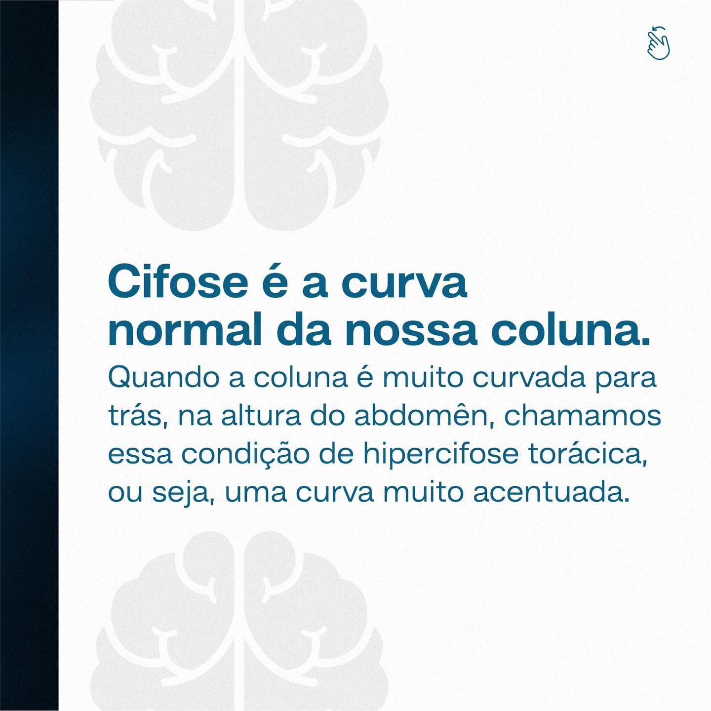 Você tem, ou conhece alguém com a coluna nessa posição?