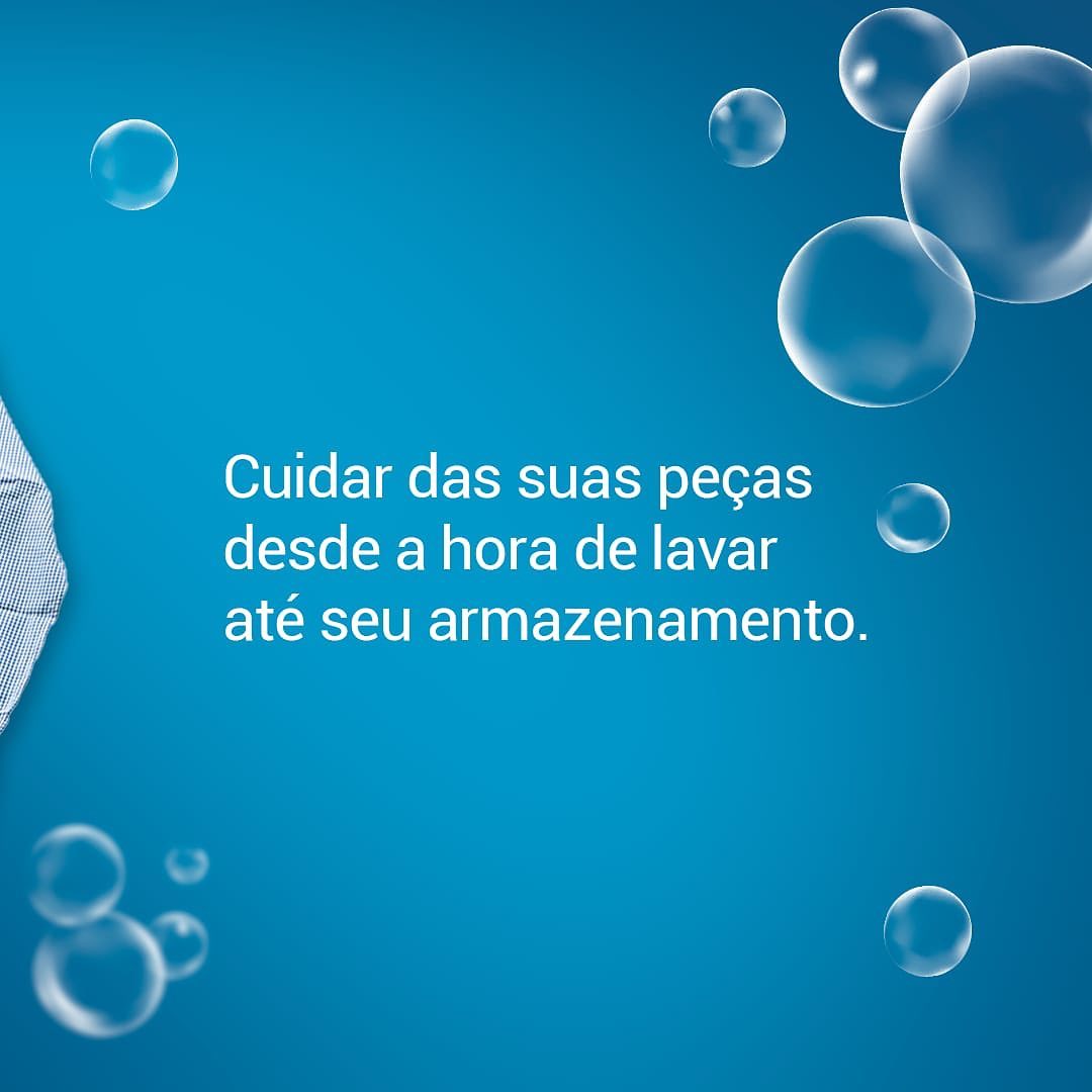 Cuide bem de suas roupas!