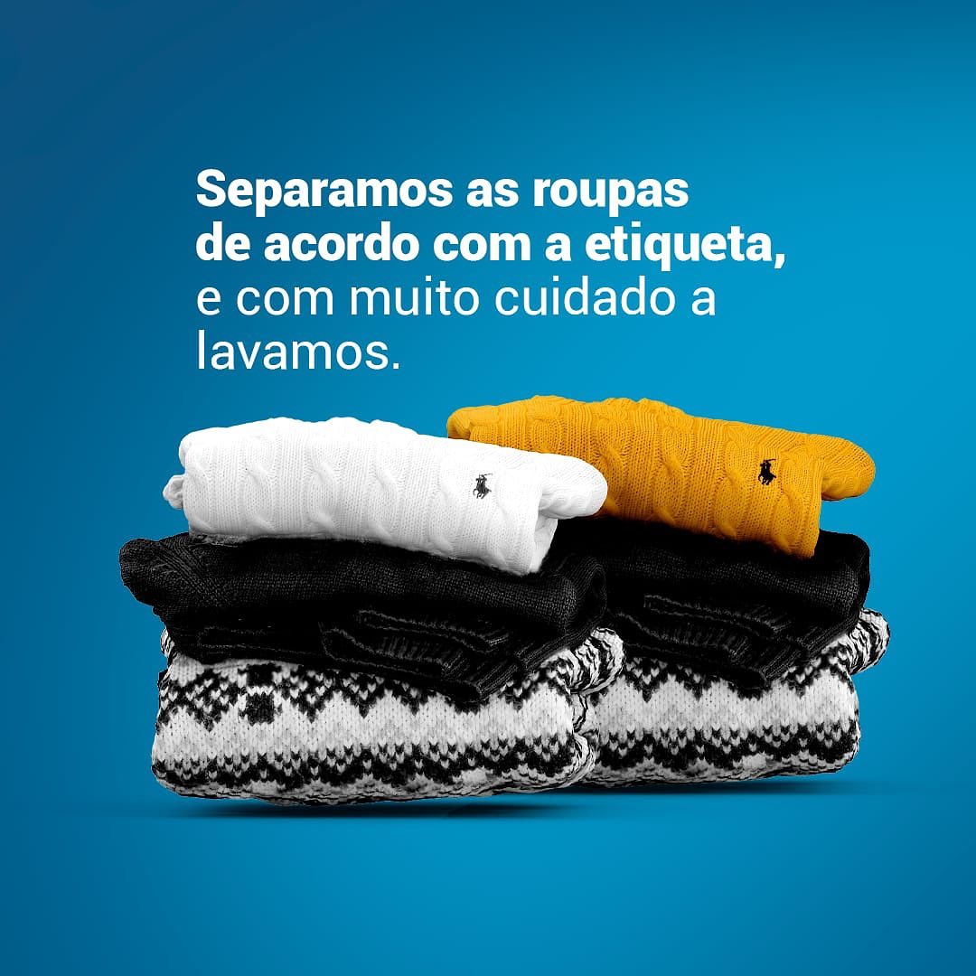 Cuide bem de suas roupas!