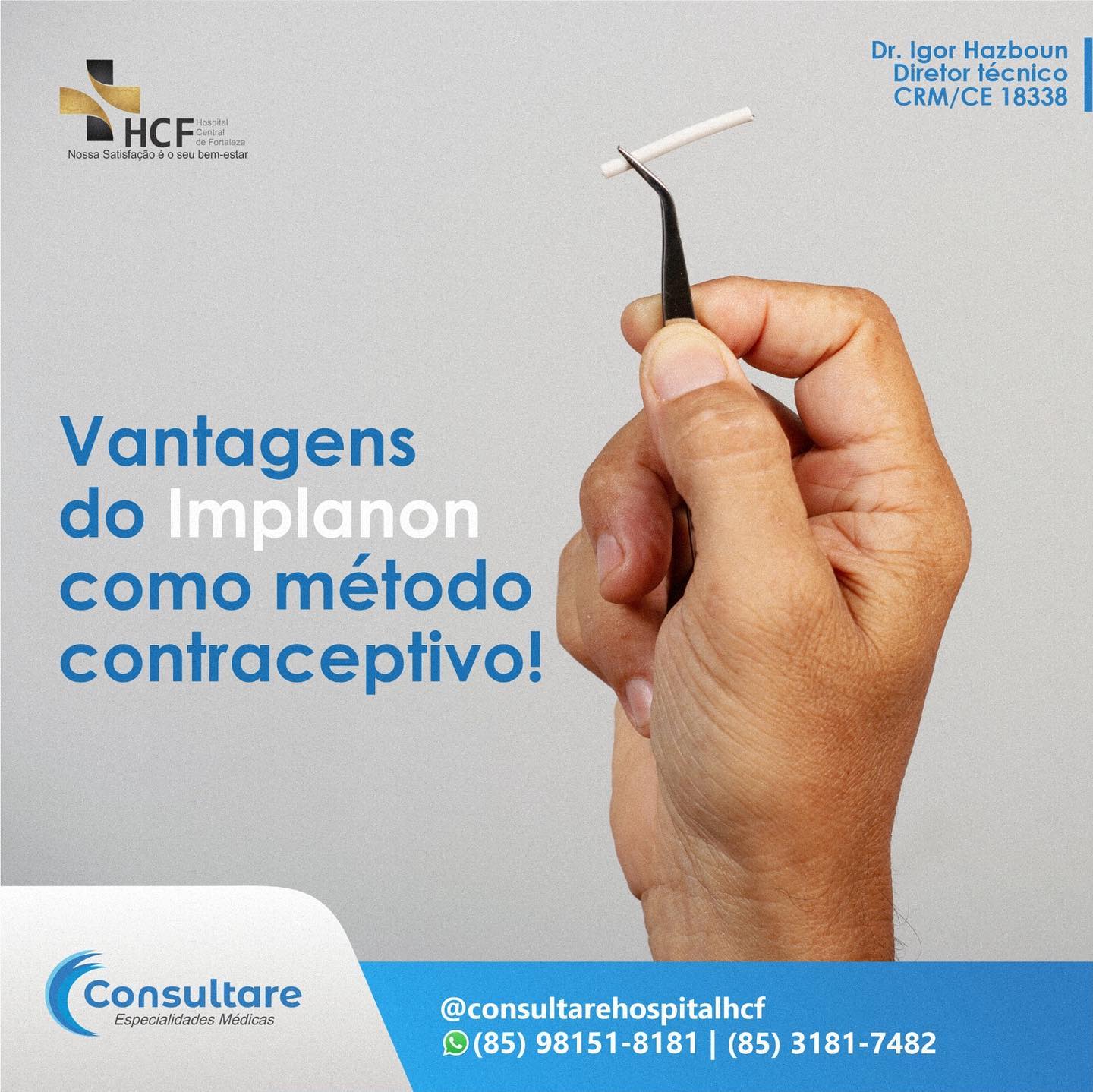 Dúvidas sobre o Implanon?