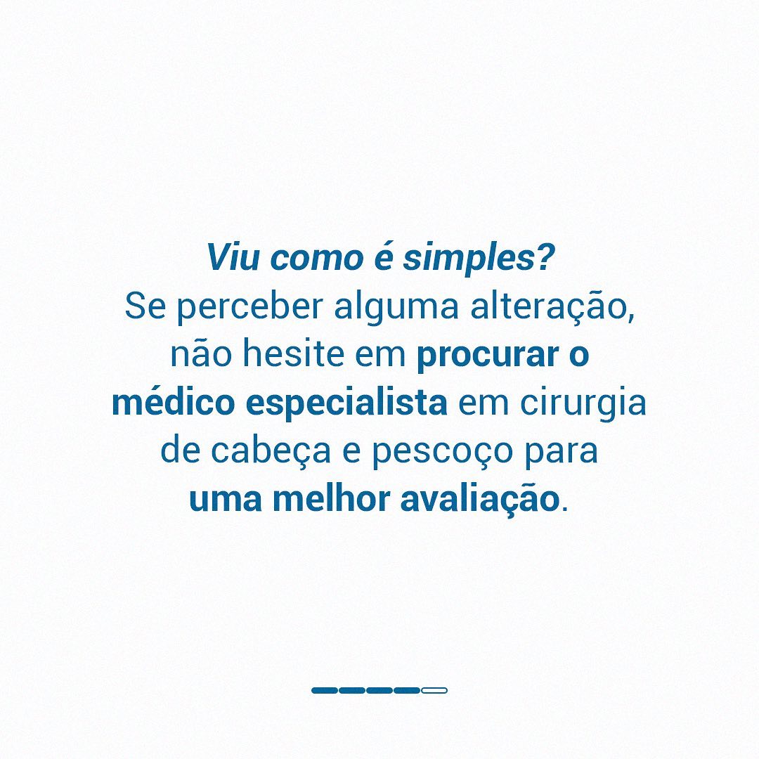 Como realizar o auto exame do pescoço.