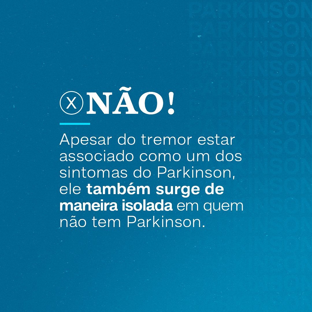 O tremor e as diferenças entre ele e o tremor da doença de PArkinsson