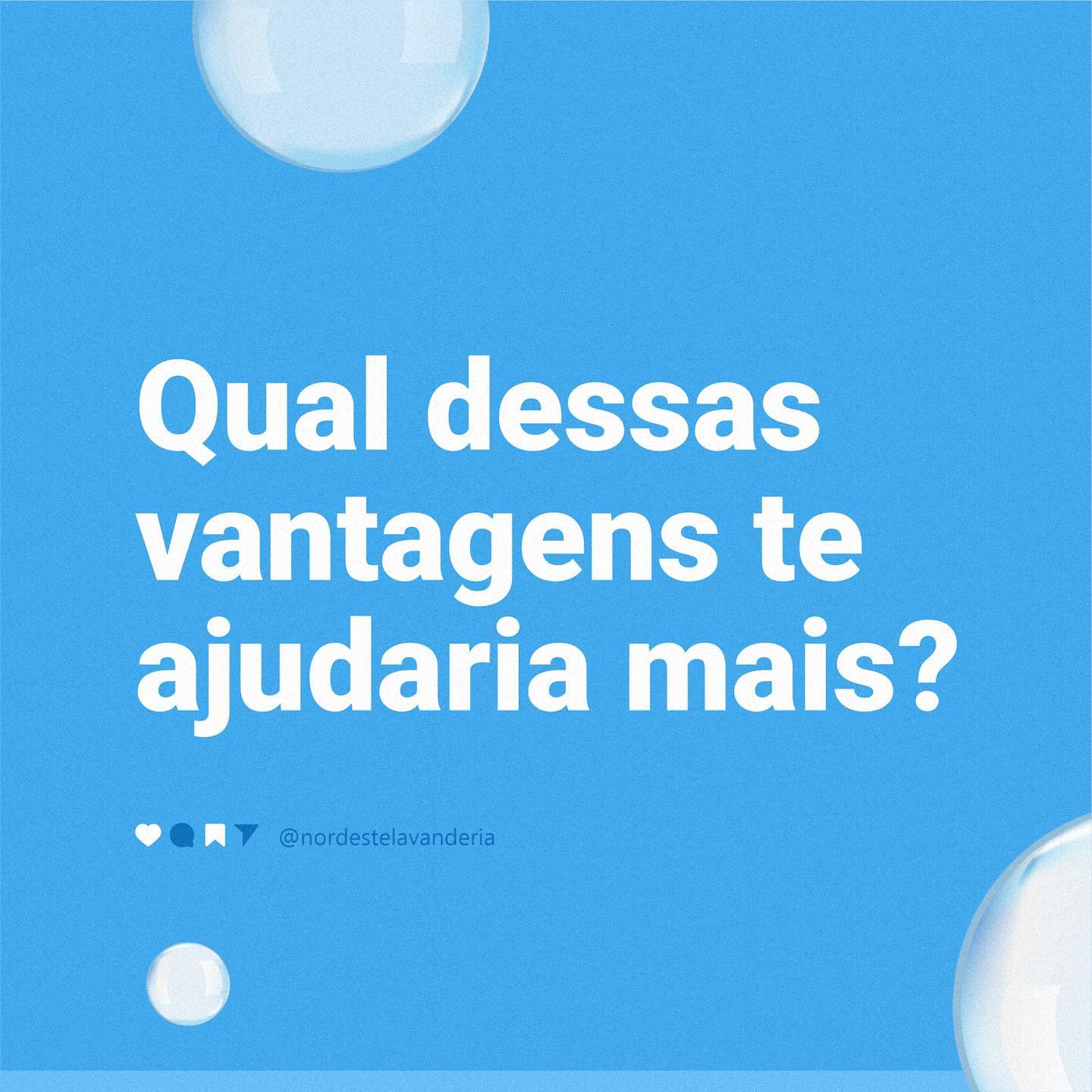 Qual dessas vantagens te ajudaria mais?