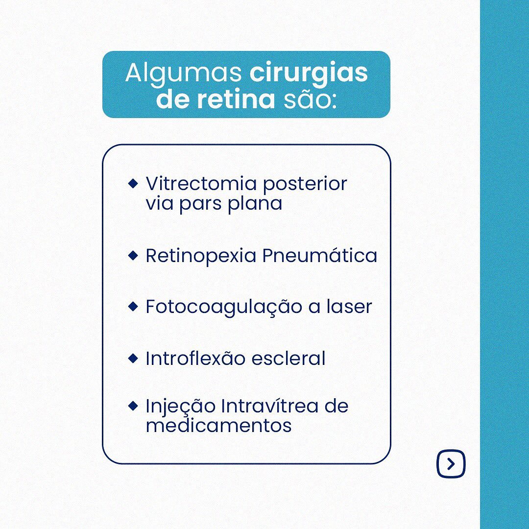 Cirurgia de Retina saiba como é feita!