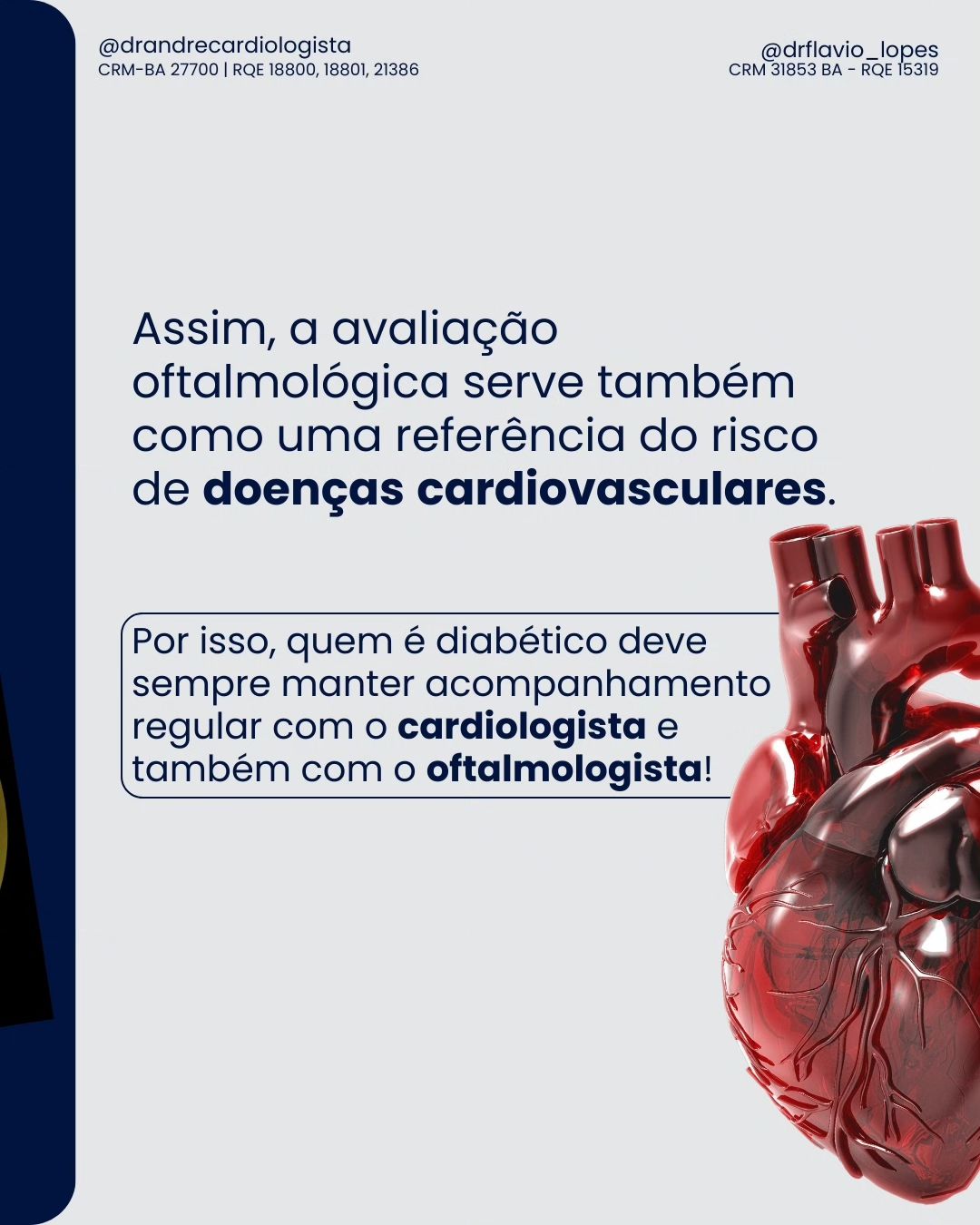 Você sabia que o diabetes pode aumentar o risco para problemas no coração?