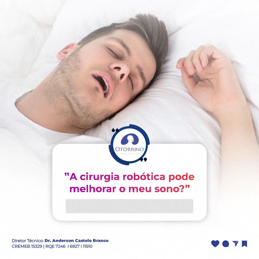 A cirurgia robótica pode melhorar eu sono?