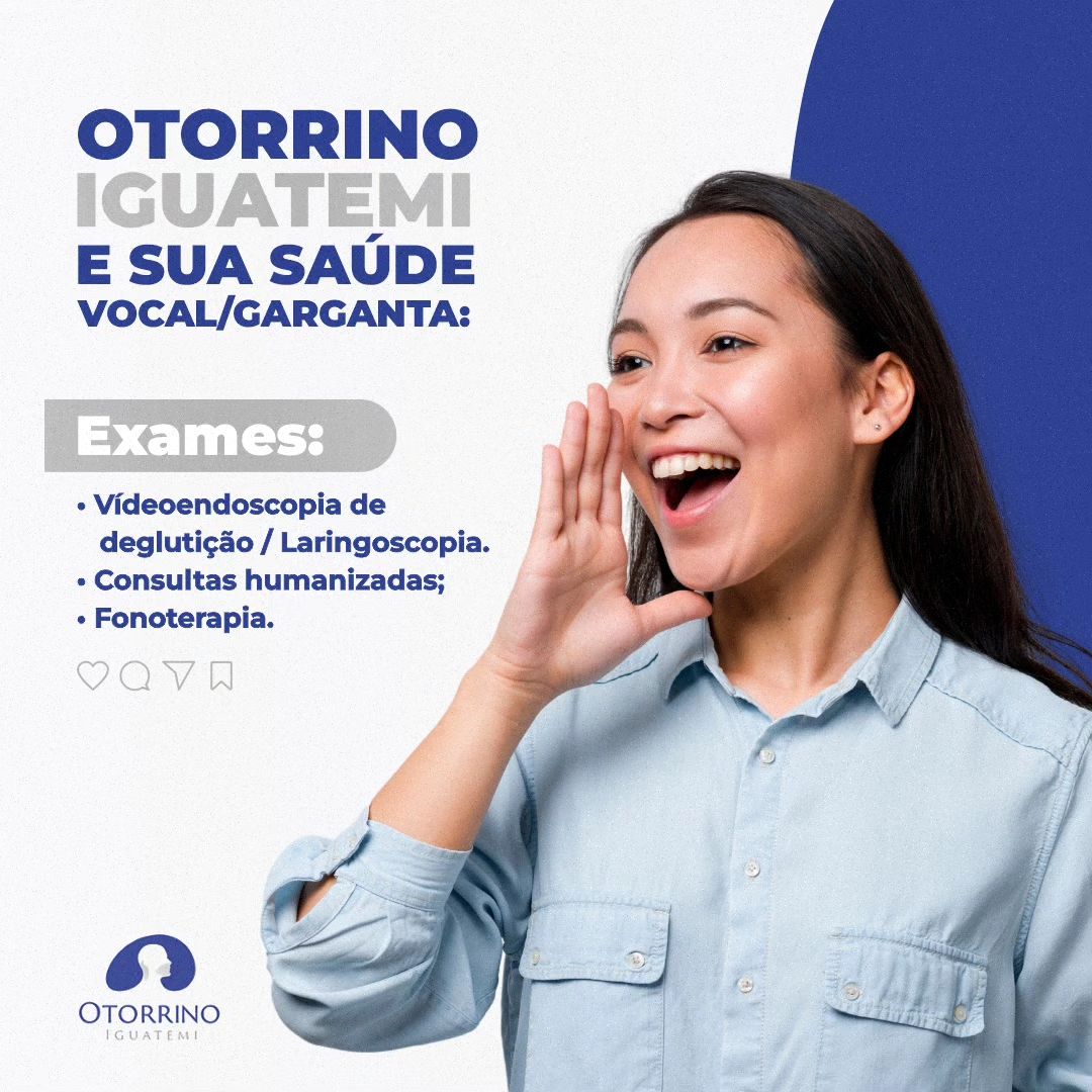 Na Otorrino Iguatemi, estamos aqui para cuidar da sua saúde vocal e da sua garganta!