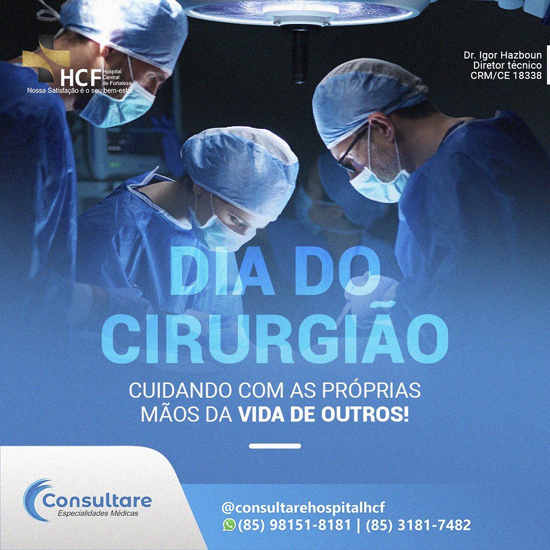 Você já precisou realizar uma cirurgia?