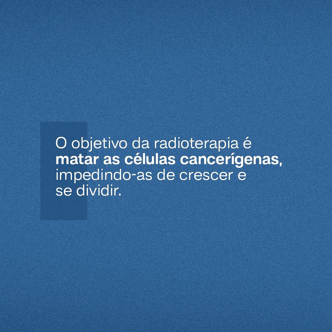 Com o tratamento por radioterapia o tumor pode desaparecer, diminuir ou ficar sob controle