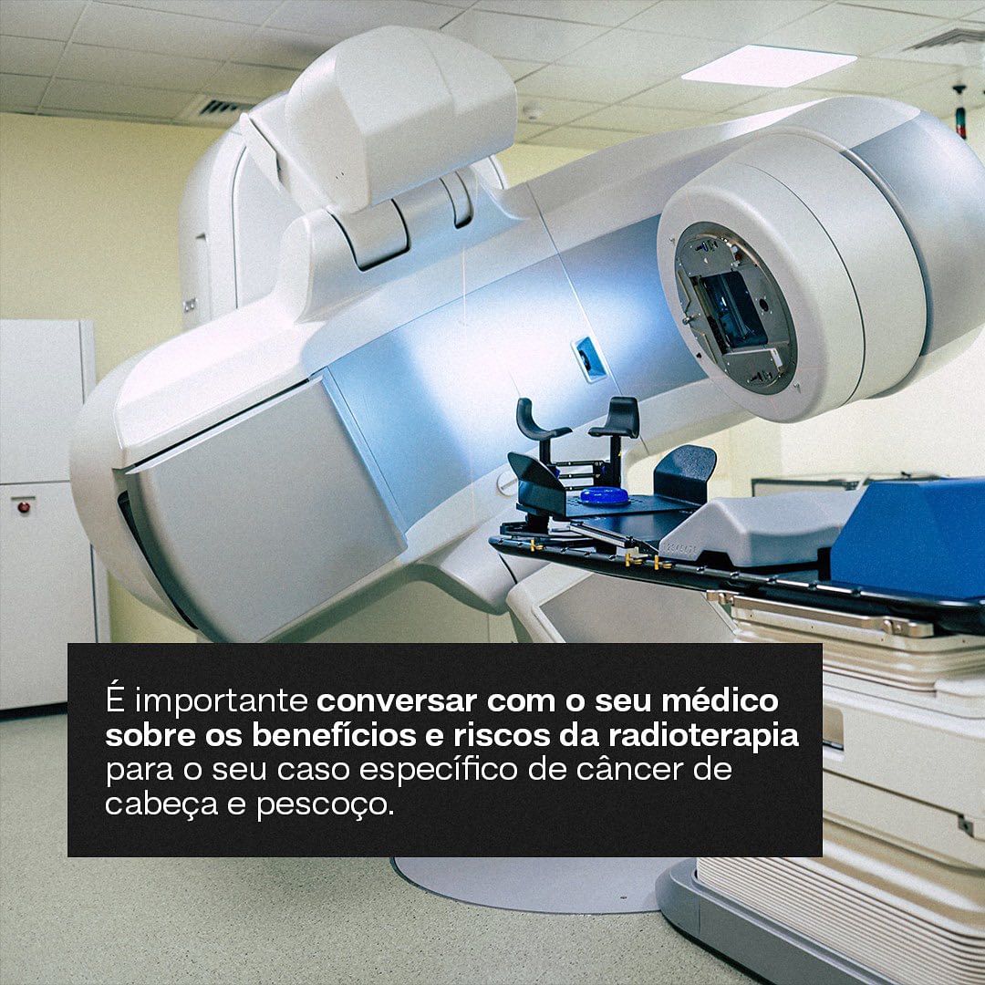 Com o tratamento por radioterapia o tumor pode desaparecer, diminuir ou ficar sob controle