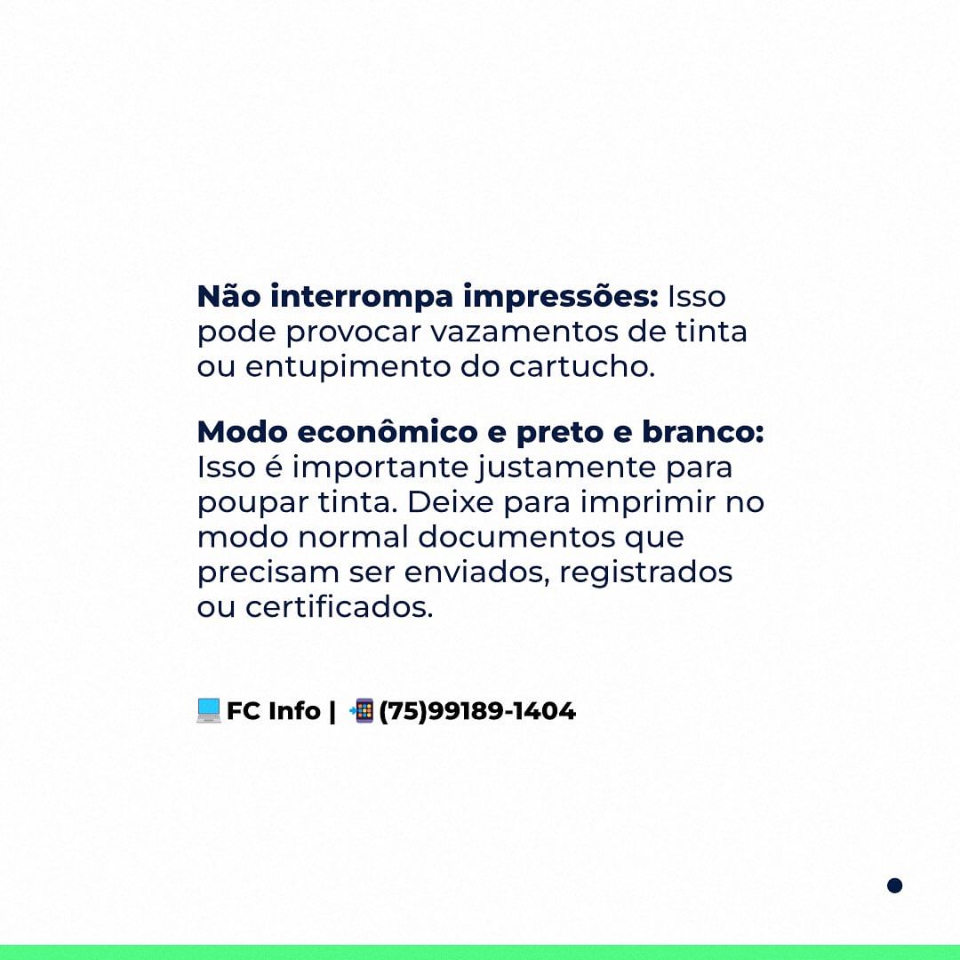 Sua impressora está precisando de manutenção?
