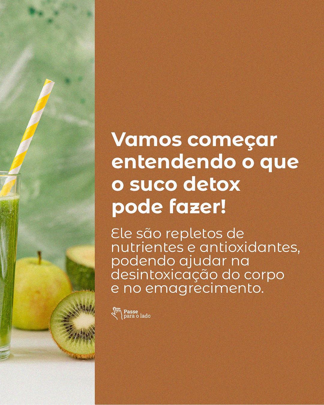 O suco detox basta?