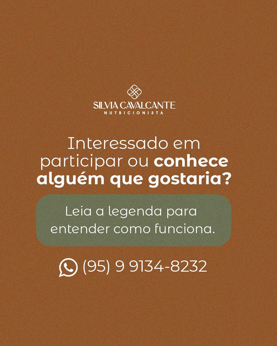 Gostaria de participar?