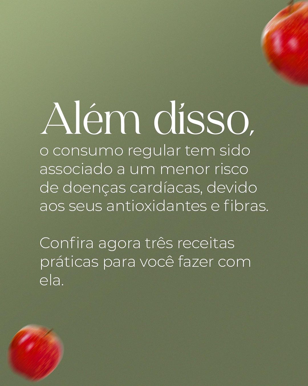 Receitinhas práticas para fazer com Maçã