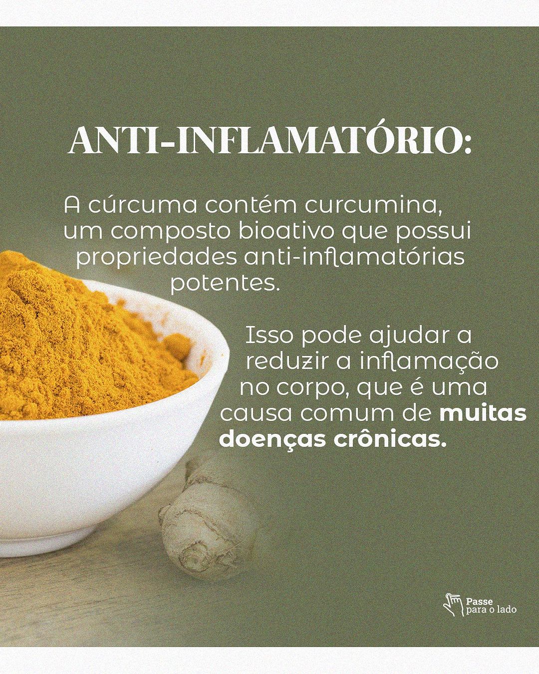 Que tal incluir a Cúrcuma ou açafrão no seu cardápio?