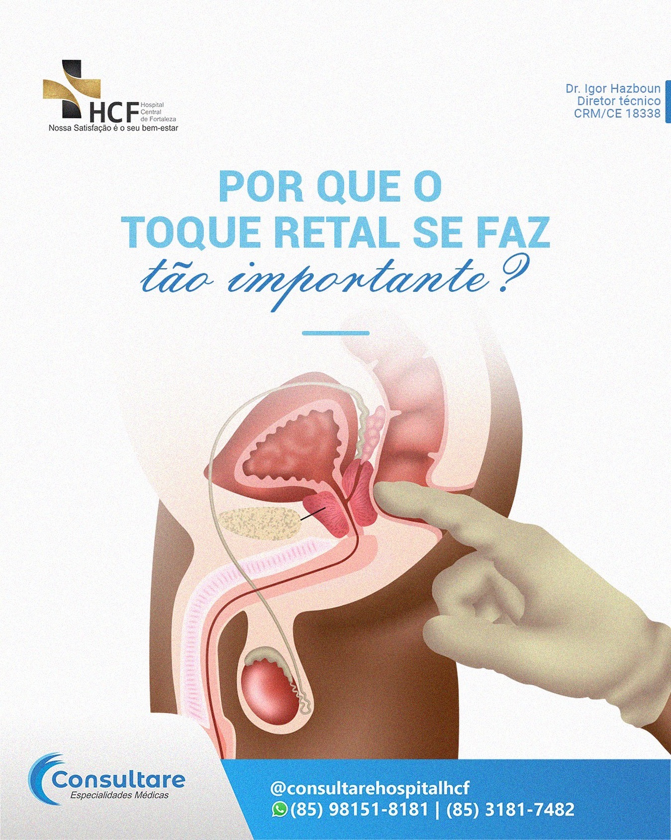 Um toque pode salvar a sua vida!