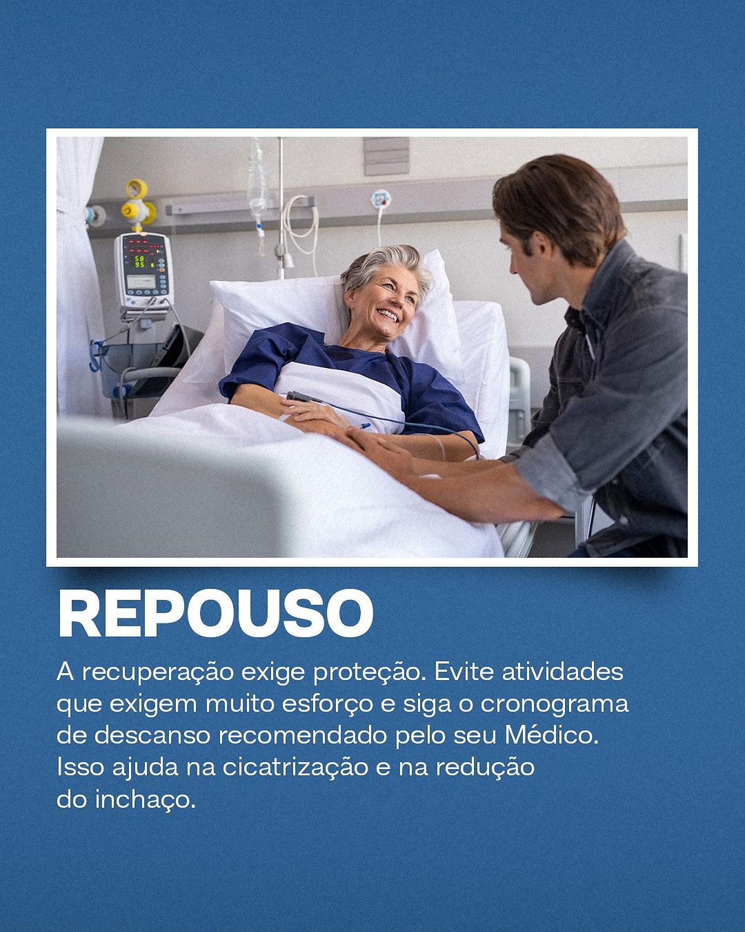 Cuidados pós-operatórios de Cirurgia de Cabeça