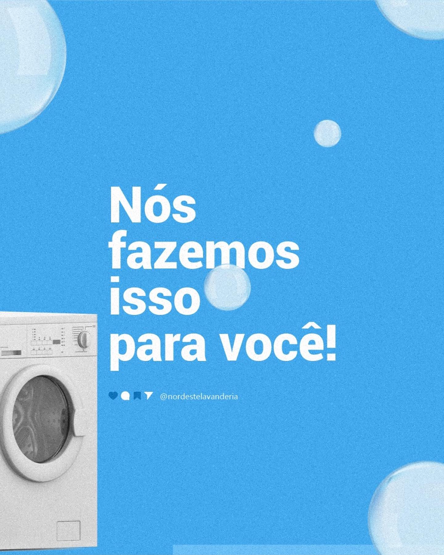 Está sem tempo de lavar suas roupas?