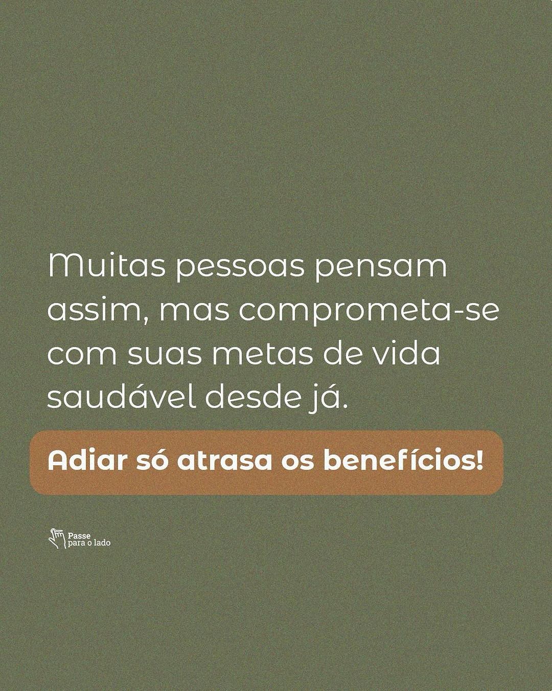 Tenho um recadinho para você.
