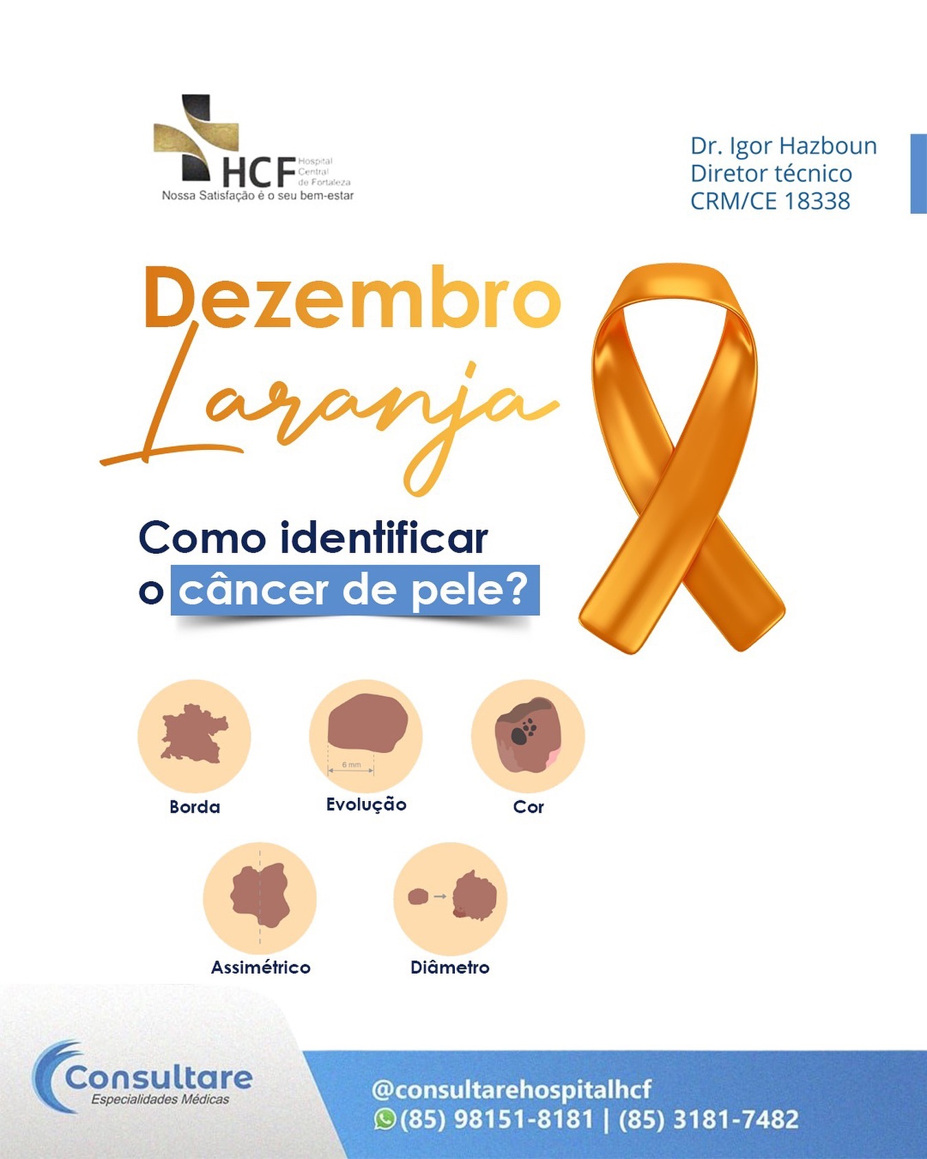 Como identificar o câncer de pele?